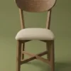 Silla Para Comedor Madera 100% Maciza Roble Ref: Maciza503