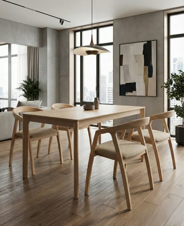 Silla Para Comedor Madera 100% Maciza Roble Ref: Maciza504