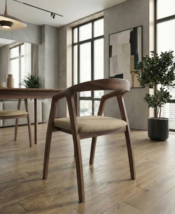 Silla Para Comedor Madera 100% Maciza Roble Ref: Maciza504