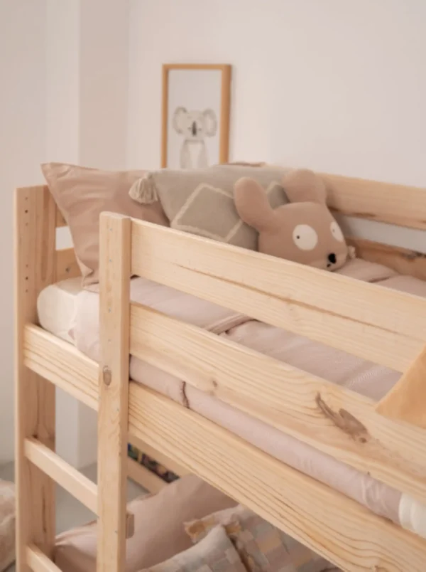 Litera o Camarote en Madera Maciza de Flormorado Montessori