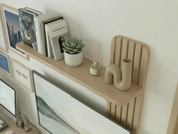 Mueble De Tv Ref Panel6 Elaborado En Madera 100% Maciza De Roble