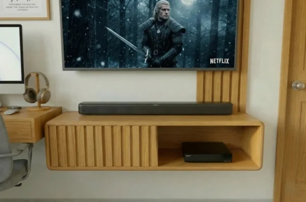 Mueble De Tv Ref Panel6 Elaborado En Madera 100% Maciza De Roble