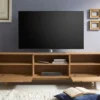 Mueble De Tv En Madera 100% Maciza De Roble Ref: Latte