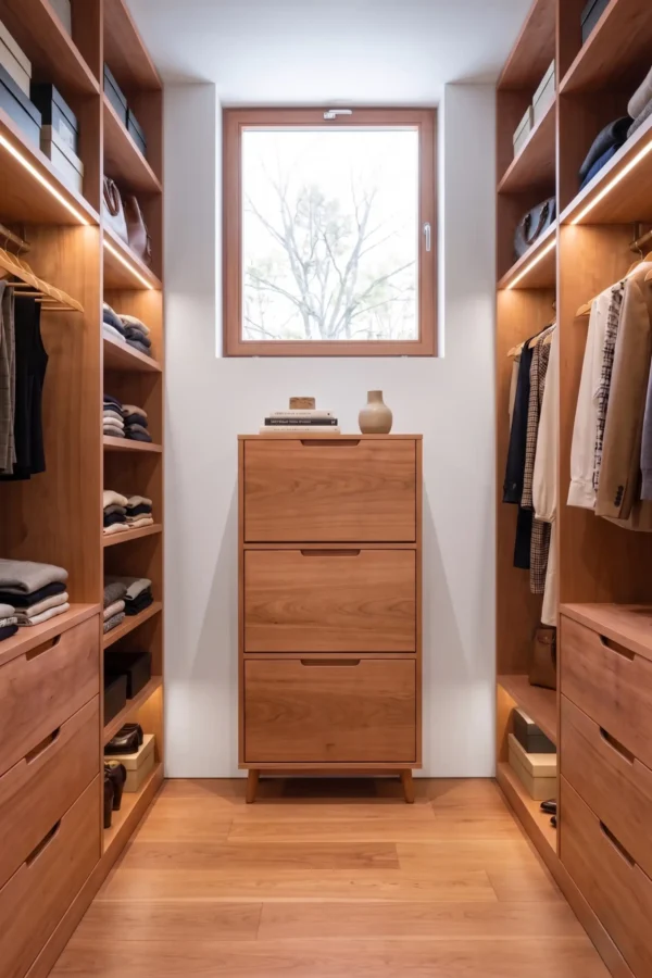 Zapatero En Madera 100% Maciza Natural: Cedro, Roble O Nogal