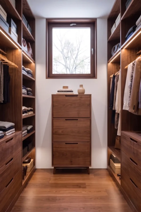 Zapatero En Madera 100% Maciza Natural: Cedro, Roble O Nogal