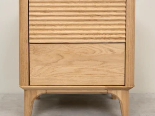 Mesa de noche en madera 100% Maciza Ref: Machiato