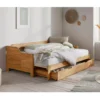 Sofá Cama Extensible Inteligente en Madera, Sencilla a Doble