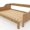 Sofá Cama Extensible Inteligente en Madera, Sencilla a Doble