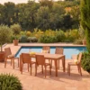 GardenX6_cEDRO2 Comedor, Exterior, Teca, Madera, Maciza, Muebles Coffee