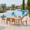 GardenX6_tECA2 Comedor, Exterior, Teca, Madera, Maciza, Muebles Coffee