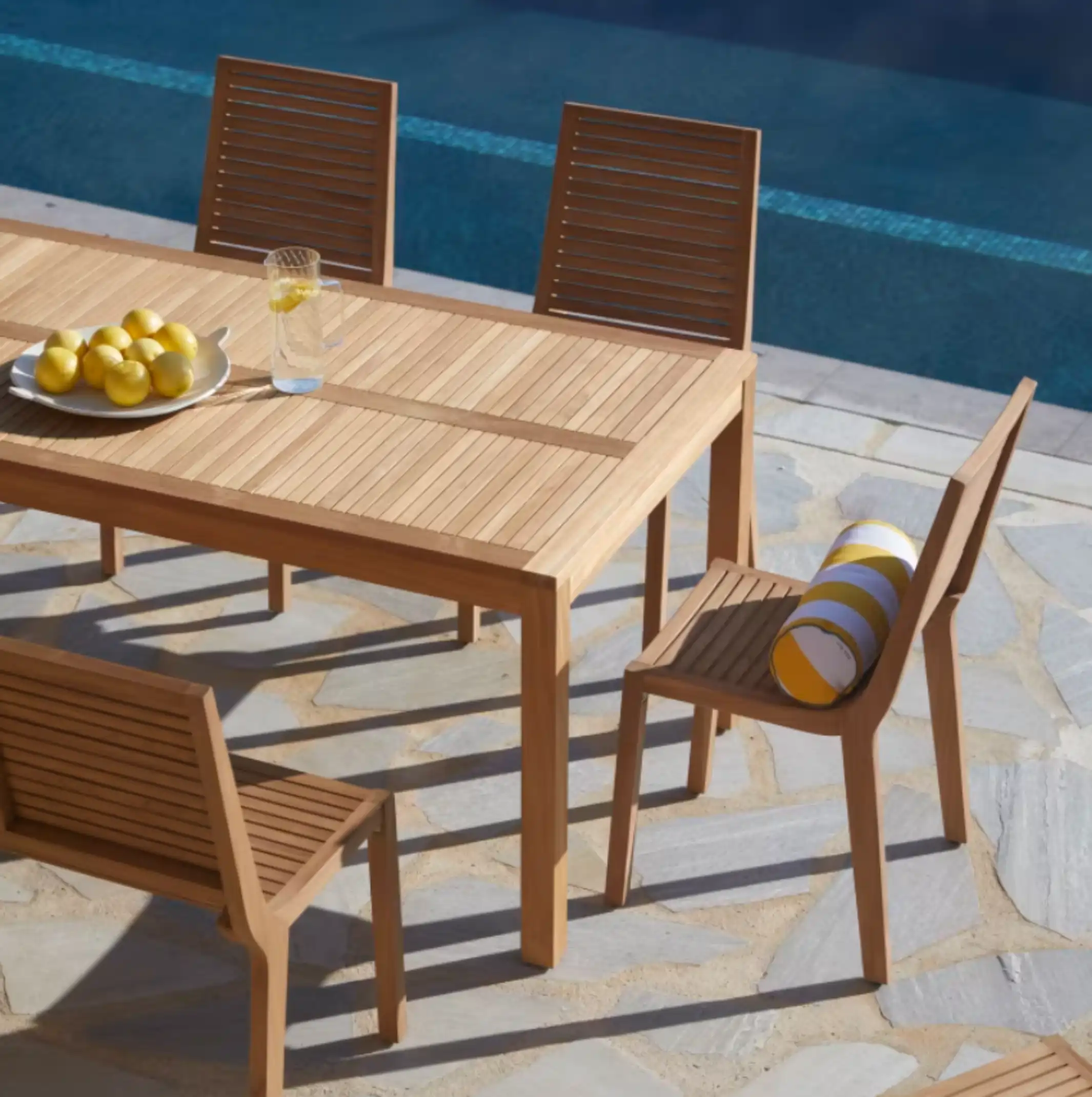 Exterior, Teca, Comedor, Mesa, Muebles Coffee