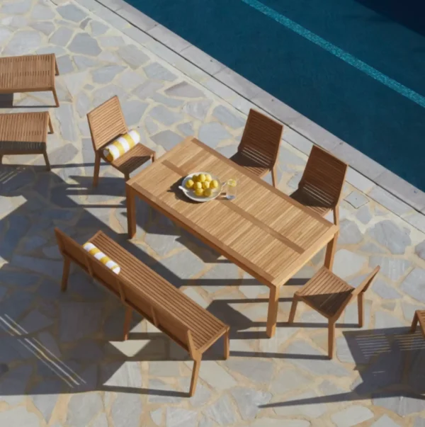Exterior, Teca, Comedor, Mesa, Muebles Coffee