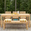 Exterior, Pino, Radiata, Mesa, Comedor, Muebles Coffee