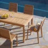 Exterior, Jardin, Terraza, Patio, Mesa, Roble, Muebles Coffee