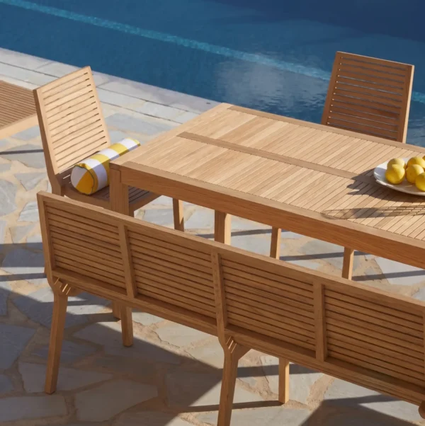 Exterior, Jardin, Terraza, Patio, Mesa, Roble, Muebles Coffee
