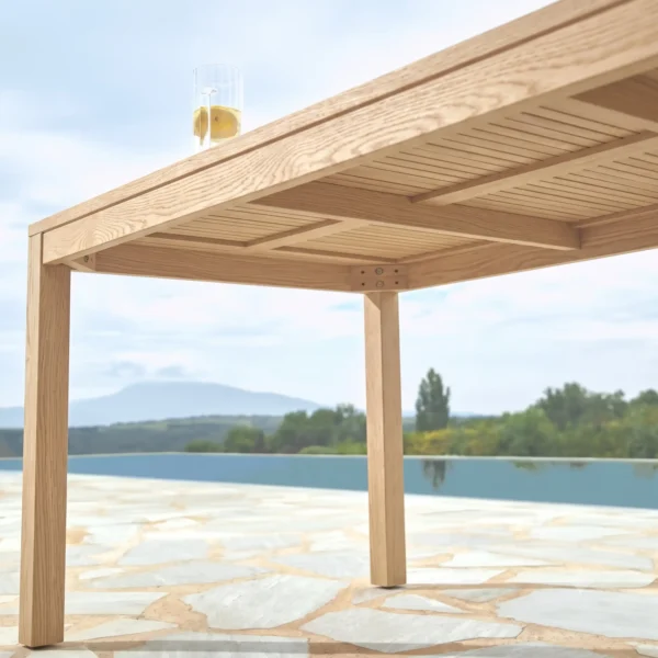 Exterior, Jardin, Terraza, Patio, Mesa, Roble, Muebles Coffee
