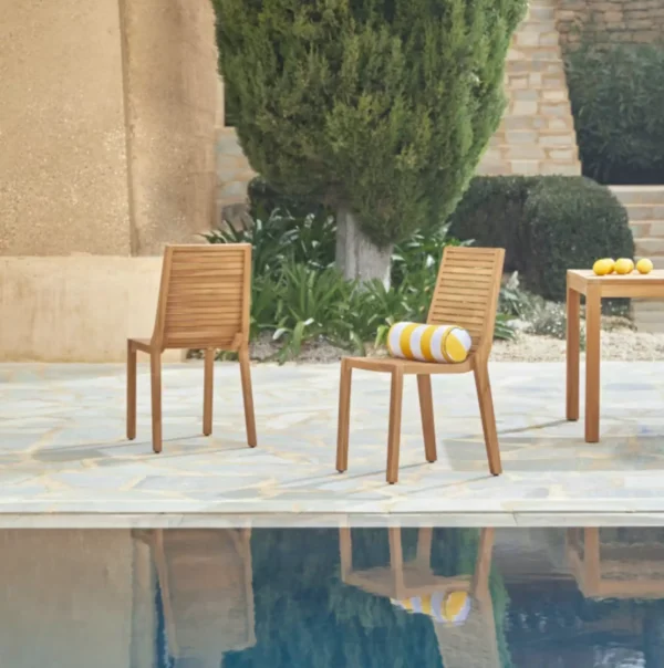 Silla_Garden_Teca_2 Silla, Garden, Exterior, TEca, Muebles Coffee