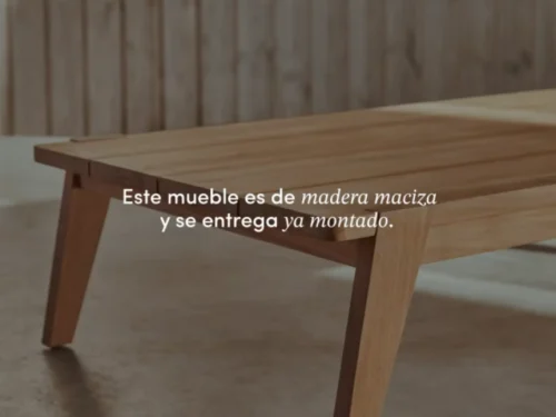 Mesa, Centro, Teca, Madera, Maciza, Muebles Coffee