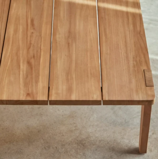 Mesa, Centro, Teca, Madera, Maciza, Muebles Coffee