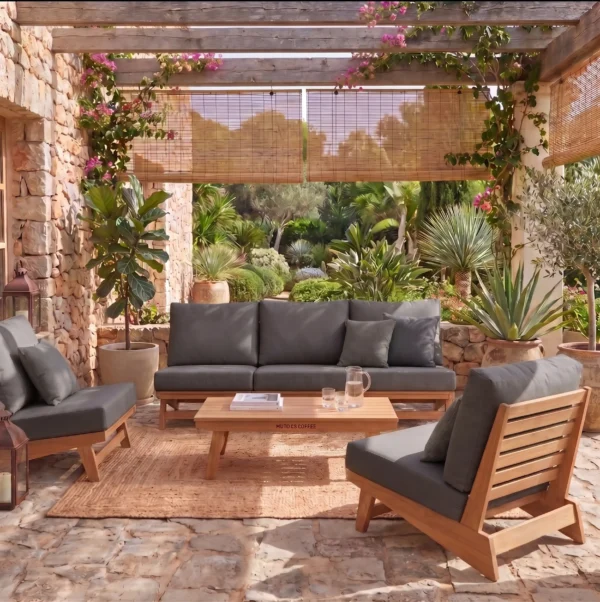 Sillon, Teca, Madera, Exterior,
