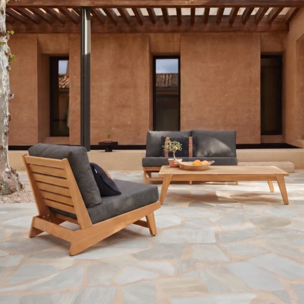 Sillon, Teca, Madera, Exterior,