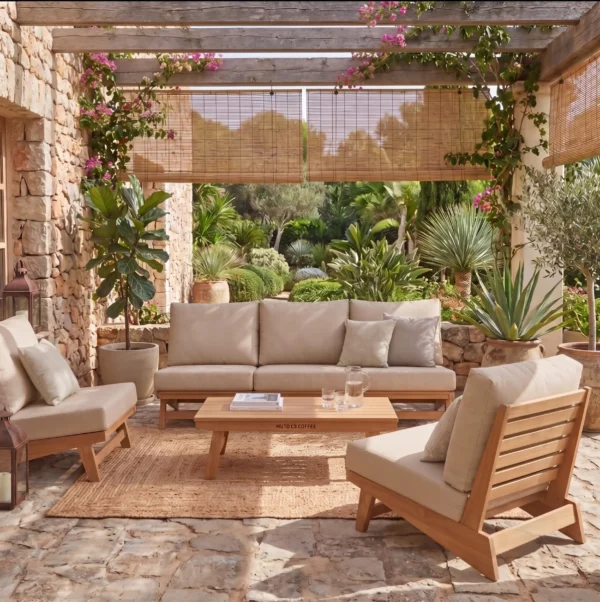 Sillon, Teca, Madera, Exterior,