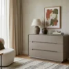Cajonero_Mont_Beige_1 Comoda,Cajonero, Muebles Coffee, Polkiuretano, Mate, Cierre lento
