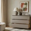 Cajonero_Mont_Beige_3 Comoda,Cajonero, Muebles Coffee, Polkiuretano, Mate, Cierre lento